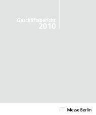 Messe Berlin Geschäftsbericht 2010 (PDF, 1,3 MB
