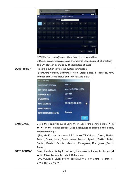 D1 H.264 M Series DVR User Manual