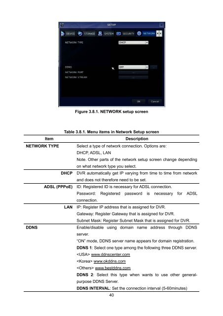 D1 H.264 M Series DVR User Manual