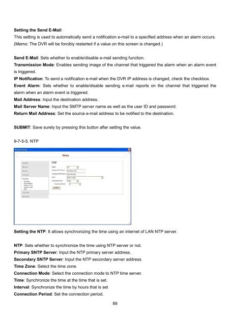 D1 H.264 M Series DVR User Manual