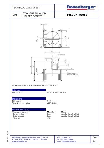 19S10A-400L5 - rosenberger.de