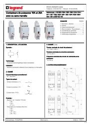 F01332FR-00 Contacteurs 25A - Chauffage-elec