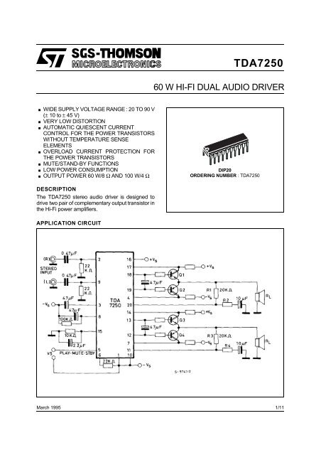 TDA7250