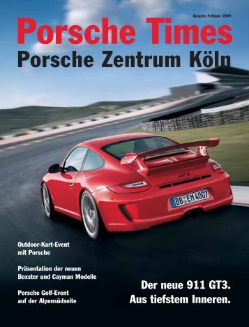 Ausgabe Sommer 2009 - Porsche