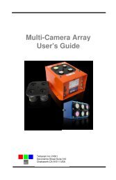 Multi-Camera Array User's Guide - Tetracam