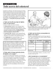 6. Todo acerca del colesterol - American Diabetes Association