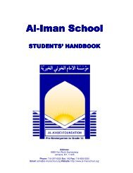 Al-Iman School Iman School Iman School