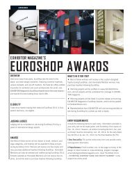 eurOSHOP AwArdS - Exhibitor Magazine