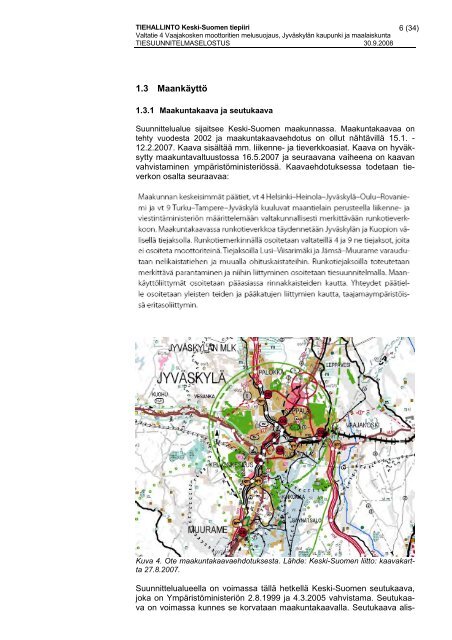 Valtatie 4 Vaajakosken moottoritien melusuojaus, JyvÃ¤skylÃ¤n ...