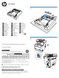 CF106A 250-sheet Tray Install Guide - XLWW - Centrum Druku