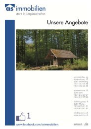 Download Liste der Verkaufsobjekte - as immobilien ag