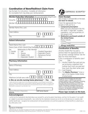 How do you fill out the Express-Scripts fax form?