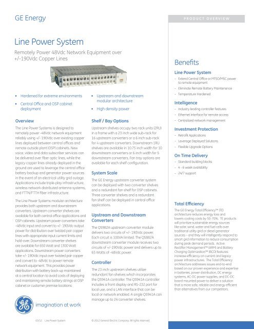 Line Power System - Lineage Power