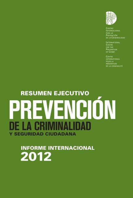 Prevencion de la Criminalidad y Seguridad Ciudadana.