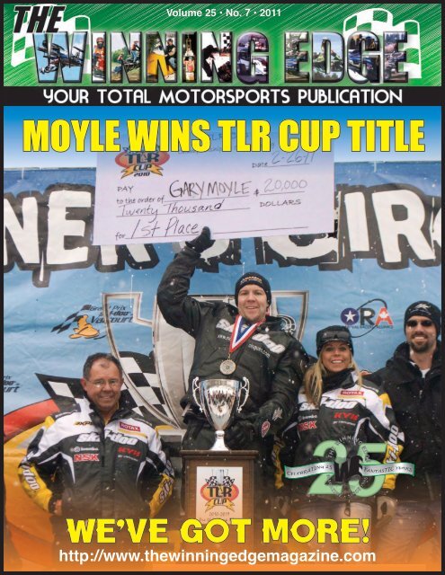 MOYLE WINS TLR CUP TITLE