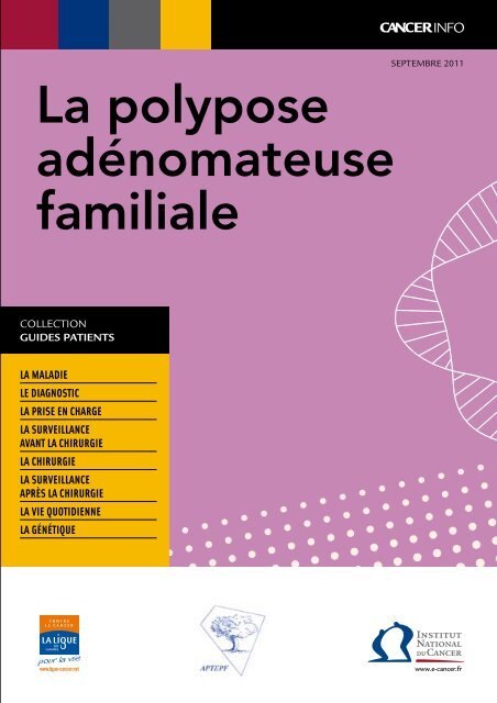 La polypose adÃ©nomateuse familiale - Institut National Du Cancer