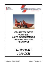 HOFTRAC 1050 D/M