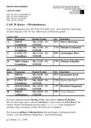 CAD_W-Kurse â (Wochenkurse)