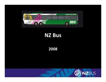 NZ Bus Presentaton Wellington 19 February 2008 - Infratil