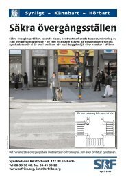 Och hÃ¤r finns en broschyr till (PDF-dokument, 85 kB) - Synskadades ...