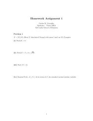 Homework Assignment 1 - McCombs School of Business