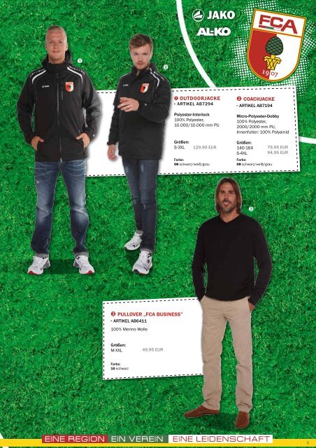 stark! in der saison 2012/2013! - FC Augsburg Fanshop