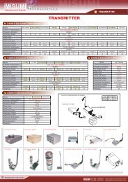 Catalogue - misumi electronics corp.