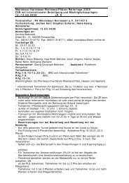 Ausschreibung MT-Horressen 18.3.09 - Reiterverein Montabaur