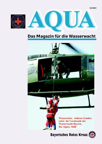 Magazin als PDF - Wasserwacht Unterhaching