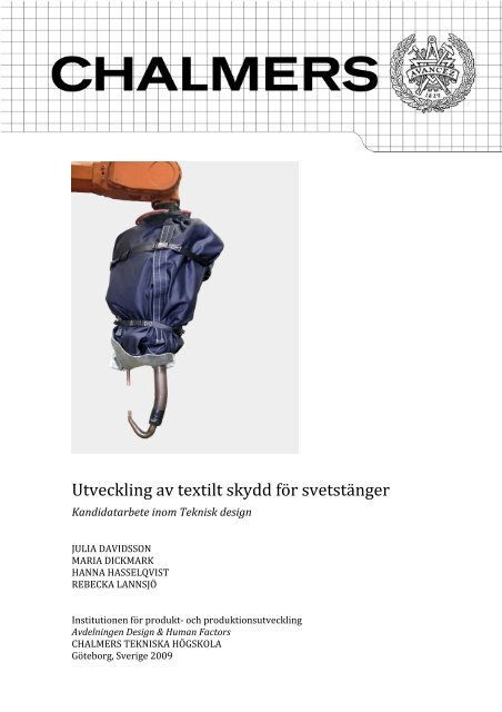 Rapport - Teknisk Design