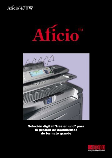para la gestión de documentos de formato grande