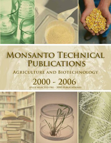Monsanto Technical Publications