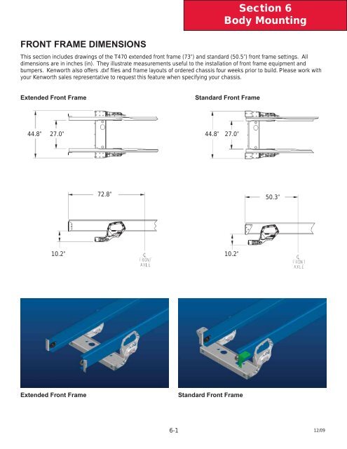 2010 Kenworth T440/T470 Body Builder Manual