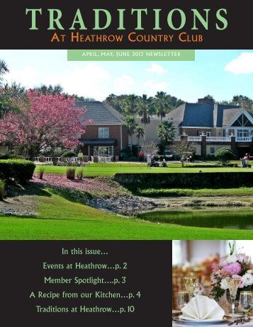 April/May/June 2013 - Heathrow Country Club