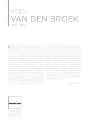 VAN DEN BROEK - SEM-ART Gallery