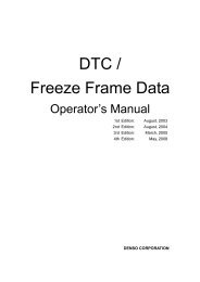 DTC / Freeze Frame Data