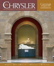 View PDF - Chrysler Museum of Art