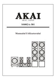 boxe coloana akai ss002a-381