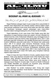 biografi al-imam al-bukhari