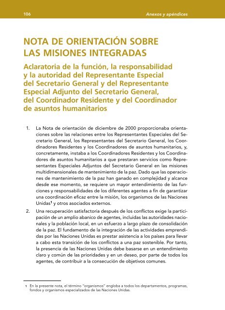 Directrices y referencias civiles y militares