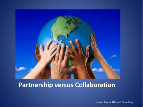 Partnership versus Collaboration