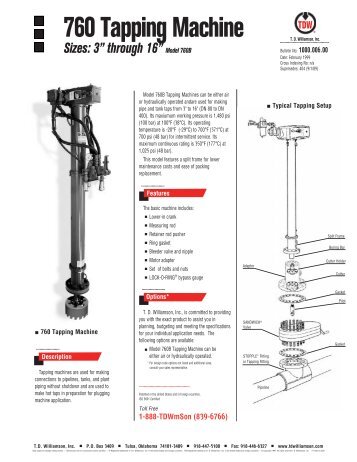 760 Tapping Machine