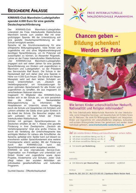 Schulzeitung Frühling/ Sommer 2013 - Freie Interkulturelle ...