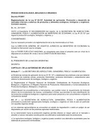 Decreto reglamentario de la Ley NÂº 25.127 - ComisiÃ³n ...