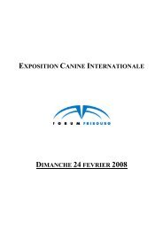 Dimanche 24 FÃ©vrier 2008 - Expositions canines internationales