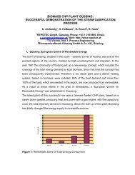 BIOMASS CHP PLANT GÃSSING: SUCCESSFUL ...