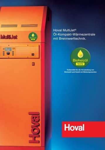 Hoval MultiJet - Erich Otto Reutter Heizungsbau GmbH