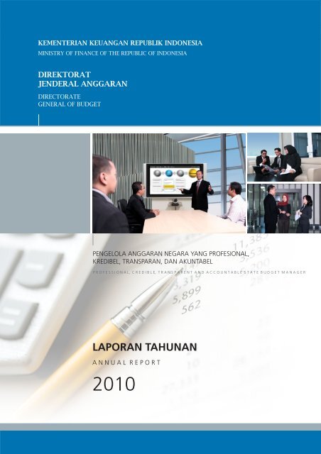 Annual Report - Direktorat Jenderal Anggaran Kementerian ...