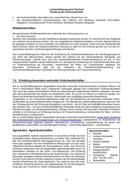 BegrÃ¼ndung und ErlÃ¤uterungsbericht - Geoportal Saarland