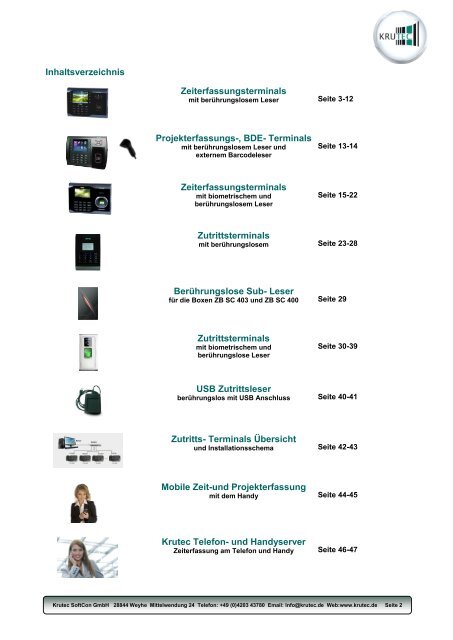 Hardware Katalog Terminals